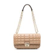 Michael Kors Beige Axelväska för Kvinnor Beige, Dam