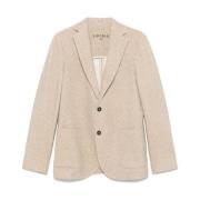 Circolo 1901 Beige Bomullsblazer Outerwear Aw24 Beige, Herr