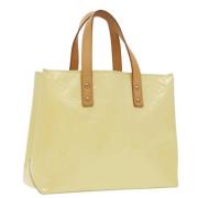 Louis Vuitton Vintage Pre-owned Laeder axelremsvskor Beige, Dam