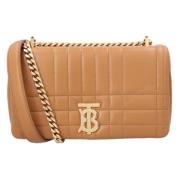 Burberry Bomull crossbodyvskor Brown, Dam