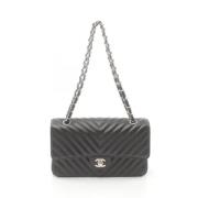 Chanel Vintage Pre-owned Tyg chanel-vskor Black, Dam