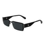 Calvin Klein Mörkt Båge Solglasögon Ckj24206S 001 Black, Unisex