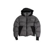 Moncler Grå Marcassin kort dunjacka Gray, Herr