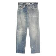 Our Legacy Regular Fit Denim Jeans Blue, Herr