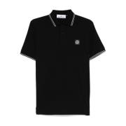 Stone Island Svart T-shirt för Män Stilfull Black, Herr