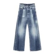 Diesel Vintage Denimbyxor i Blå Blue, Dam