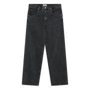 Agolde Regular Fit Denim Jeans Blue, Herr