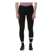 Puma Svarta Essentiella Leggings Black, Dam