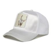 Goorin Bros Vit satin trucker keps med ren White, Herr