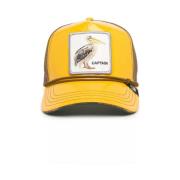 Goorin Bros Gul Pelicanool Man Bert Trucker Cap Yellow, Herr