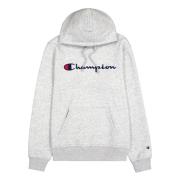 Champion Broderad Logotyp Huvtröja Gray, Herr