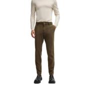 Hugo Boss Stretch cordbyxor Green, Herr