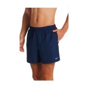 Nike Midnight Blue Badshorts med Swosh Blue, Herr