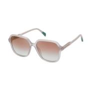 Zadig & Voltaire Multifärgad Acetat Solglasögon Rosa Blå Guld Beige, D...