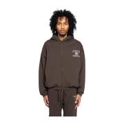 Fear Of God Brun Fullzip Hoodie Brown, Herr