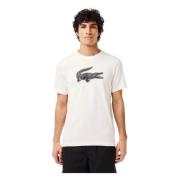 Lacoste Vit 3D Logot-shirt White, Herr