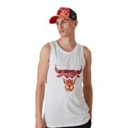 New Era Bulls NBA Tank Top Vit White, Herr