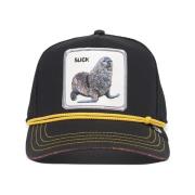 Goorin Bros Svart Seal of Approval Trucker Cap Black, Herr