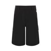 Off White Cargo Shorts Svart Black, Herr