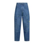 Off White Jeans med fickor Blue, Herr