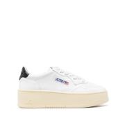 Autry Platform Sneakers White, Dam