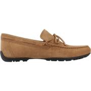 Geox Stiliga Loafers med Grepp Brown, Herr