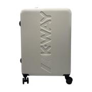 K-Way Lätt Reseväska Trolley Beige, Unisex