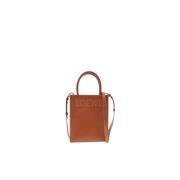 Loewe Mini A5 Tote i Kamel Brown, Dam