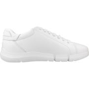 Geox Snygga Sneakers för Aktiv Livsstil White, Herr