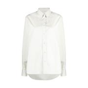 Studio Nicholson Bissett Button-Down Skjorta Gray, Dam