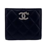 Chanel Vintage Pre-owned Laeder plnbcker Black, Dam