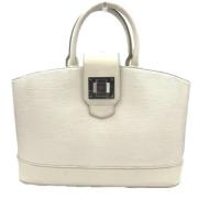 Louis Vuitton Vintage Pre-owned Laeder louis-vuitton-vskor White, Dam