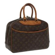 Louis Vuitton Vintage Pre-owned Canvas handvskor Brown, Dam