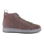 Igi&Co Brun Mocka Mid-Cut Sneakers Brown, Herr