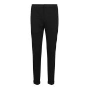 Dondup Svarta Slim Chino Byxor Black, Herr