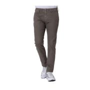 Jacob Cohën Slim Fit Taupe Peach Skin Pants Brown, Herr