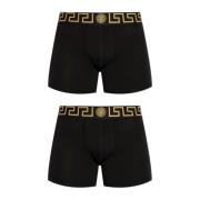 Versace Tvåpack boxershorts Black, Herr