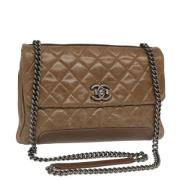 Chanel Vintage Pre-owned Laeder chanel-vskor Brown, Dam