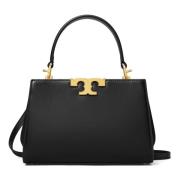 Tory Burch Eleanor Mini Satchel Väska Svart Black, Dam