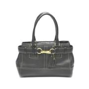 Coach Pre-owned Pre-owned Tyg handvskor Black, Dam