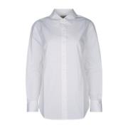 Calvin Klein Klassisk Bomullsskjorta Regular Fit White, Dam