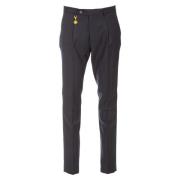 Manuel Ritz Slim Fit Ullbyxor med Pincett Black, Herr