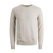 Jack & Jones Beige Bomull Bland T-Shirt Herr Kollektion Beige, Herr