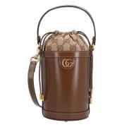 Gucci Laeder gucci-vskor Brown, Dam