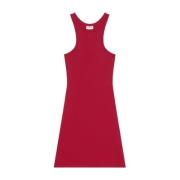 Courrèges Röd Mini Klänning med Racerback Red, Dam