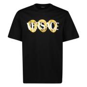 Versace Maxi Chain T-shirt, Vår-Sommar 2025 Kollektion Black, Herr