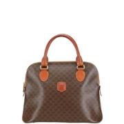 Celine Vintage Pre-owned Laeder handvskor Brown, Dam