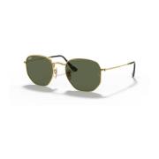 Ray-Ban Hexagonal Metall Solglasögon Modig Stil Yellow, Unisex