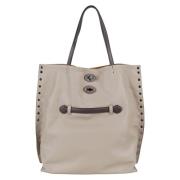 Zanellato Stilren Saeta Crossbody-väska Gray, Dam