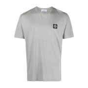 Stone Island Grå T-shirts och Polos Gray, Herr